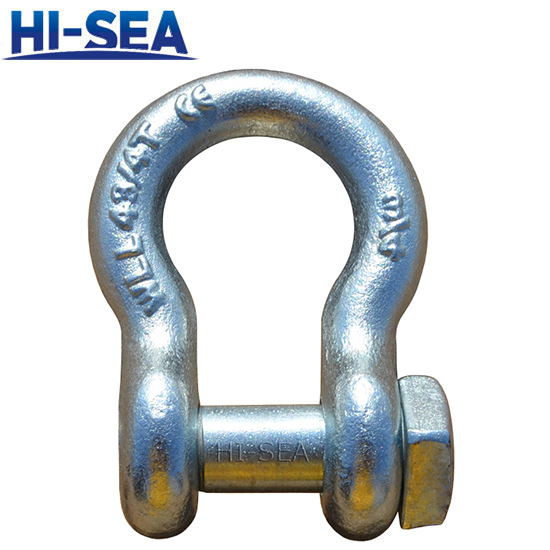 Trawling Shackle with Screw Pin